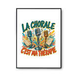 Poster La chorale c'est ma thérapie
