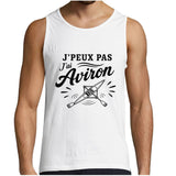 Débardeur Homme J’peux pas j’ai Aviron