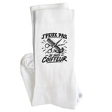 Chaussettes Homme Femme J’peux pas je suis Coiffeur