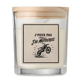 Bougie Parfumée Vanille J’peux pas j’ai Motocross