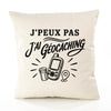 Housse de Coussin J’peux pas j’ai Géocaching
