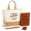 Coffret Cadeau J’peux pas j’ai Équitation – Sac jute, carnet, stylo, porte-clés et marque-page