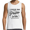 Débardeur Homme J’peux pas j’ai Piano
