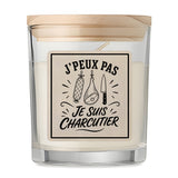 Bougie Parfumée Vanille J’peux pas je suis Charcutier