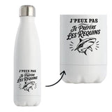 Gourde Isotherme J’peux pas je préfère les Requins
