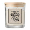Bougie Parfumée Vanille J’peux pas je préfère mon Iguane