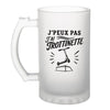 Verre à Bière J’peux pas j’ai Trottinette