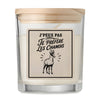 Bougie Parfumée Vanille J’peux pas je préfère les Chamois