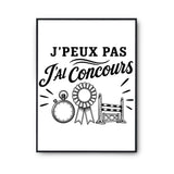 Poster J’peux pas j’ai Concours – concours hippique
