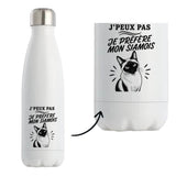Gourde Isotherme J’peux pas je préfère mon Siamois