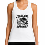 Débardeur Femme J’peux pas je suis Comptable