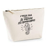 Trousse Beige J’peux pas je préfère les Hippocampes