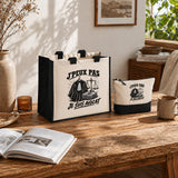 Ensemble Cabas et Trousse J’peux pas je suis Avocat