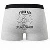 Boxer Homme J’peux pas je suis Ébéniste – Impression au dos