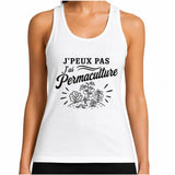 Débardeur Femme J’peux pas j’ai Permaculture