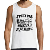 Débardeur Homme J’peux pas je suis Retraité