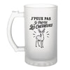 Verre à Bière J’peux pas je préfère les Chevreuils