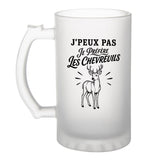 Verre à Bière J’peux pas je préfère les Chevreuils