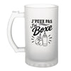 Verre à Bière J’peux pas j’ai Boxe