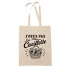 Tote Bag Beige J’peux pas j’ai Cueillette