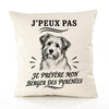 Housse de Coussin J’peux pas je préfère mon Berger des Pyrénées