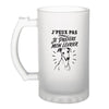 Verre à Bière J’peux pas je préfère mon Lévrier