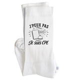 Chaussettes Homme Femme J’peux pas je suis CPE