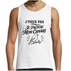 Débardeur Homme J’peux pas je préfère mon Canari