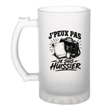 Verre à Bière J’peux pas je suis Huissier