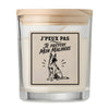 Bougie Parfumée Vanille J’peux pas je préfère mon Malinois