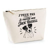 Trousse Beige J’peux pas je préfère mon Jack Russell