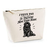 Trousse Beige J’peux pas je préfère mon Terre-Neuve