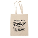 Tote Bag Beige J’peux pas j’ai Rallye