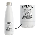 Gourde Isotherme J’peux pas je suis Surveillant pénitentiaire