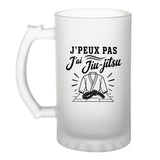 Verre à Bière J’peux pas j’ai Jiu-jitsu