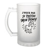 Verre à Bière J’peux pas je préfère mon Poney