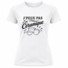 T-shirt de Sport Femme J’peux pas j’ai Céramique
