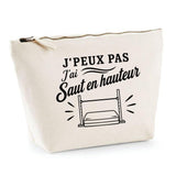 Trousse Beige J’peux pas j’ai Saut en hauteur