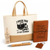 Coffret Cadeau J’peux pas je suis Technicien – Sac jute, carnet, stylo, porte-clés et marque-page