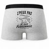 Boxer Homme J’peux pas je suis Ferronnier – Impression au dos