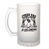Verre à Bière J’peux pas je suis Comédien