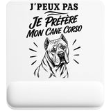 Tapis de Souris J’peux pas je préfère mon Cane Corso