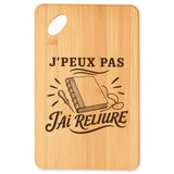 Planche à Découper J’peux pas j’ai Reliure