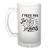 Verre à Bière J’peux pas j’ai les Potes