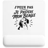 Tapis de Souris J’peux pas je préfère mon Beagle