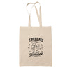 Tote Bag Beige J’peux pas je suis Serrurier