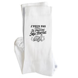 Chaussettes Homme Femme J’peux pas je préfère ma Tortue