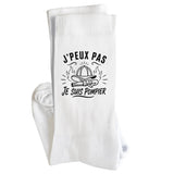 Chaussettes Homme Femme J’peux pas je suis Pompier