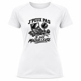 T-shirt de Sport Femme J’peux pas je suis Maquilleuse