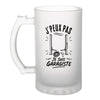 Verre à Bière J’peux pas je suis Garagiste
